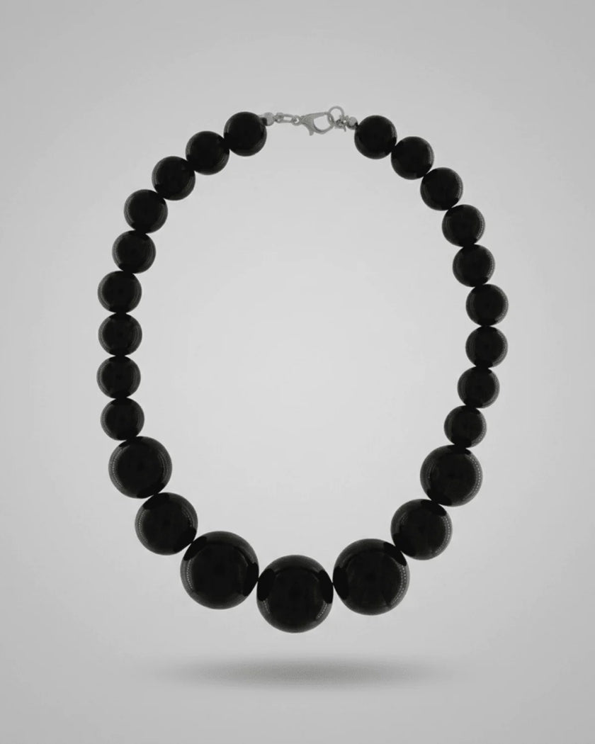 DNSK - Lisa short 2-in-1 Resin Necklaces in Black 9W2605004
