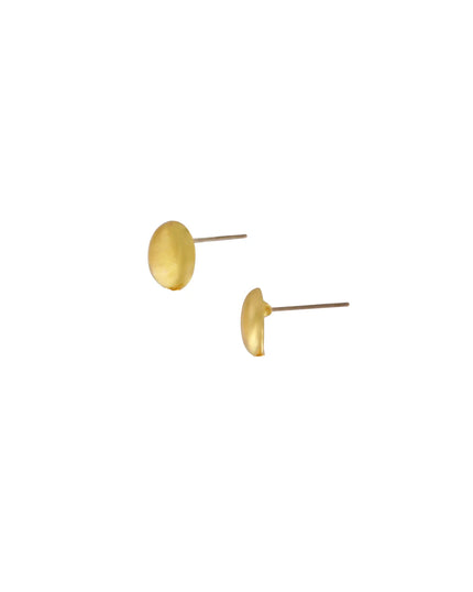 DNSK Tabitha Organic Ball Post Earring Gold 3C2601021-1