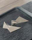 Dansk -Copenhagen -DNSK -Theia -2in1 -Statement -Triangle -Earring- Gold -Plating -3C2601033-1