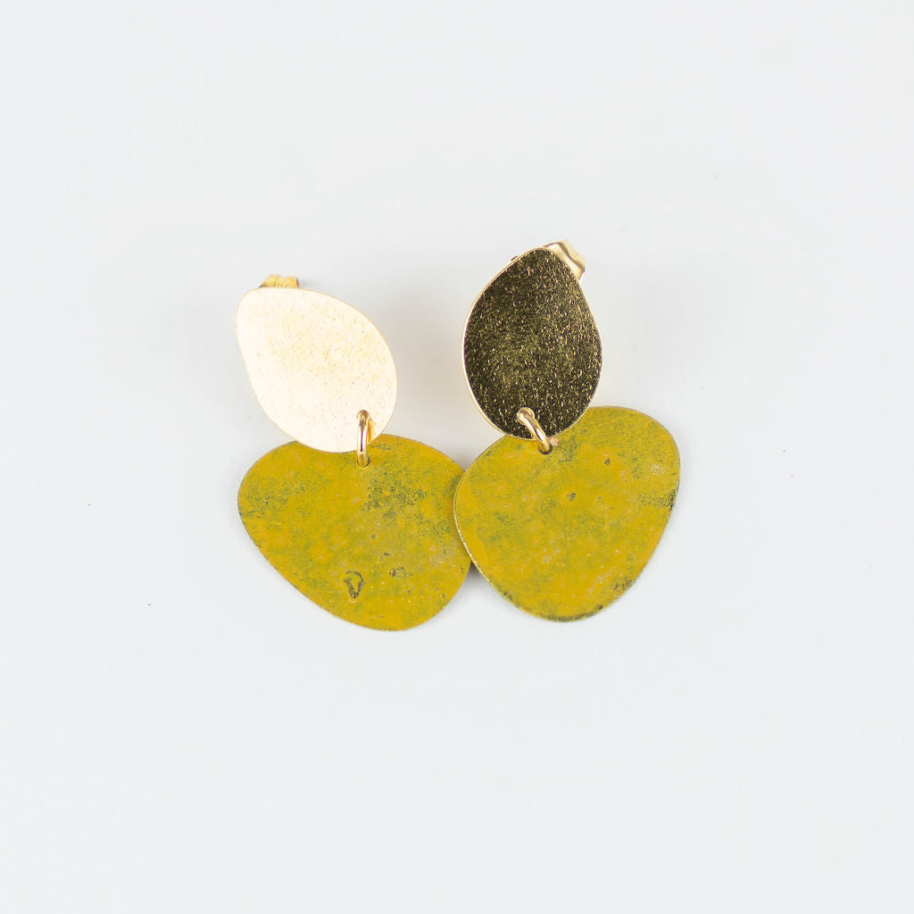 FL Collection Patina Earring - Seed