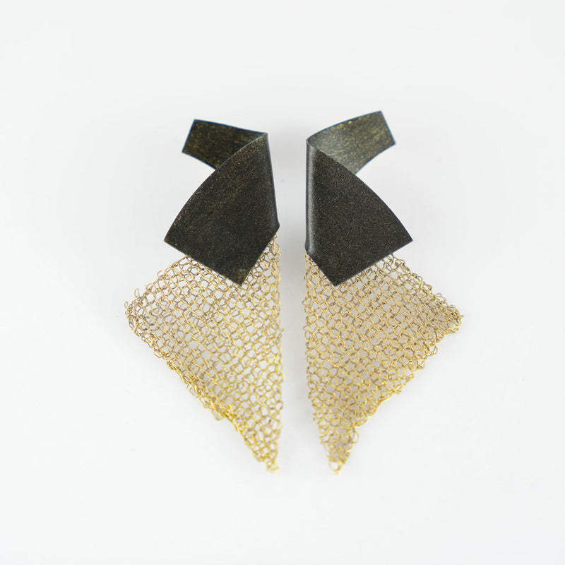 FL Collection Earring Mesh - Fold