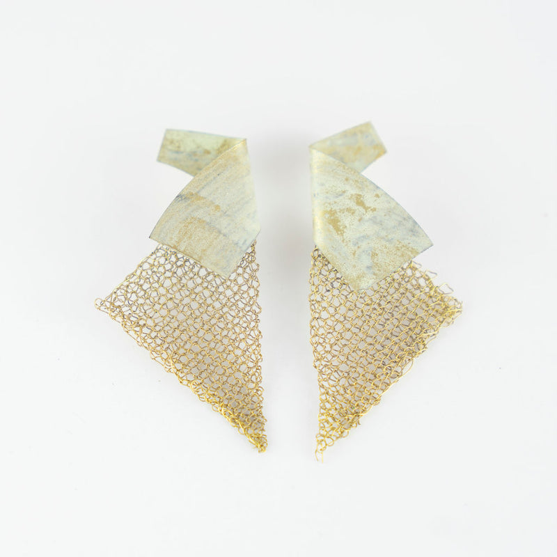 FL Collection Earring Mesh - Fold