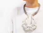FOAM-Customisable-Necklace-Grey-and-White-with-Satin-Silver-by-Carlotta-Scarbeo