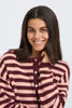 Fransa Women's FRIDAA Cardigan -  Port Royal Stripe