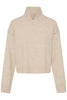 Fransa Women's FRIGIGI Oatmeal Boxy Knit