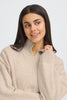 Fransa Women's FRIGIGI Oatmeal Boxy Knit
