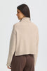 Fransa Women's FRIGIGI Oatmeal Boxy Knit