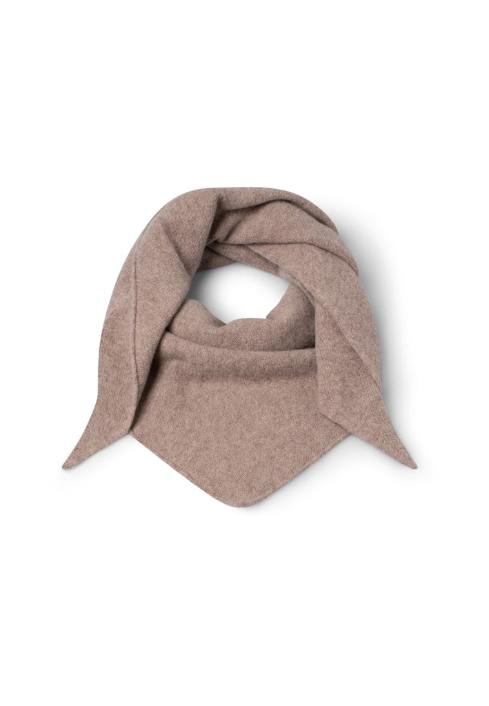 Fynch Hatton Women's Merino Triangle Scarf Urban Taupe