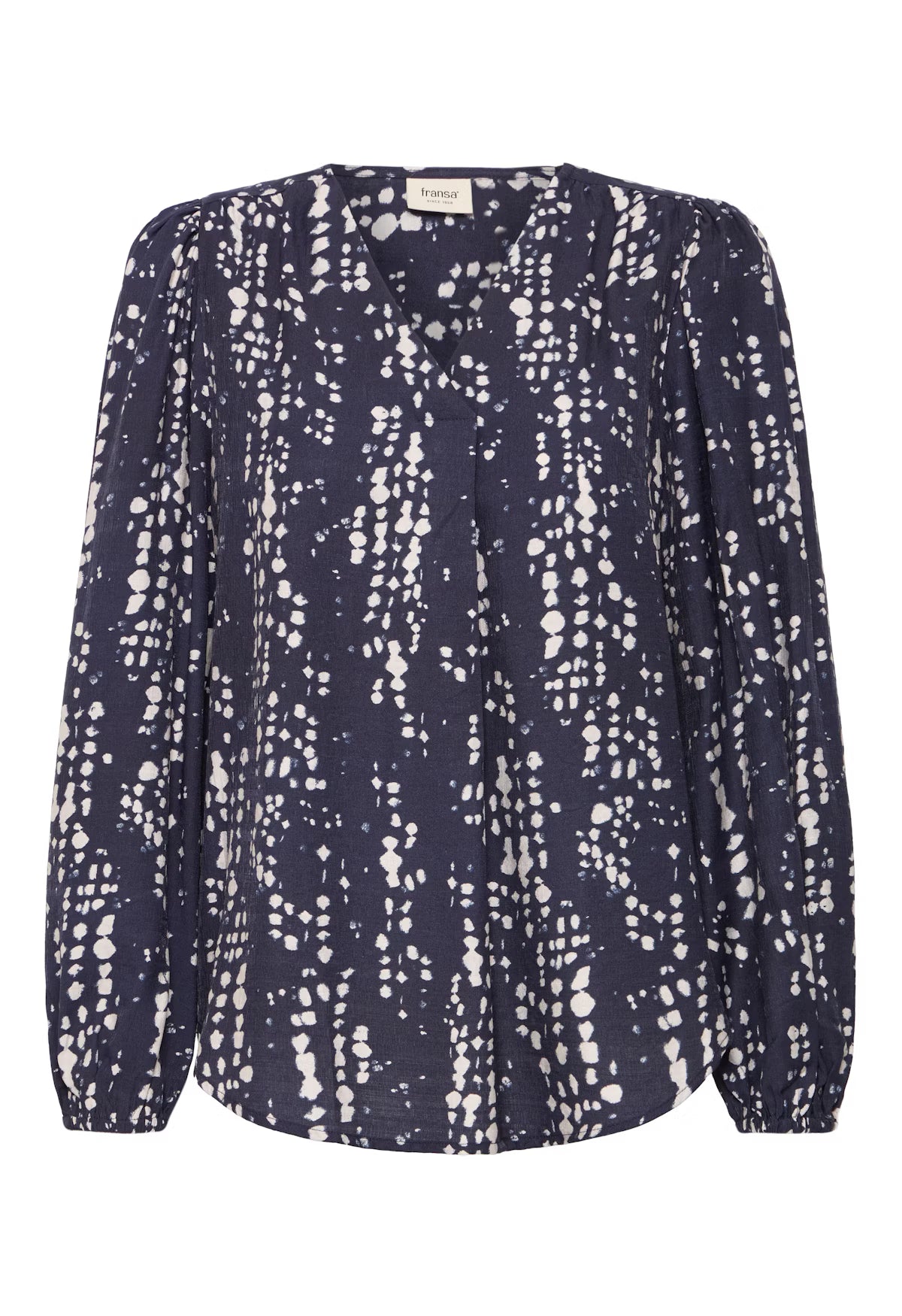 Fransa-AW25-womens-clothing-FRARIANA-Blouse-nightsky-1