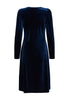 Fransa-AW25-womens-clothing-FRCASSANDRA-Velvet-Dress-night-8