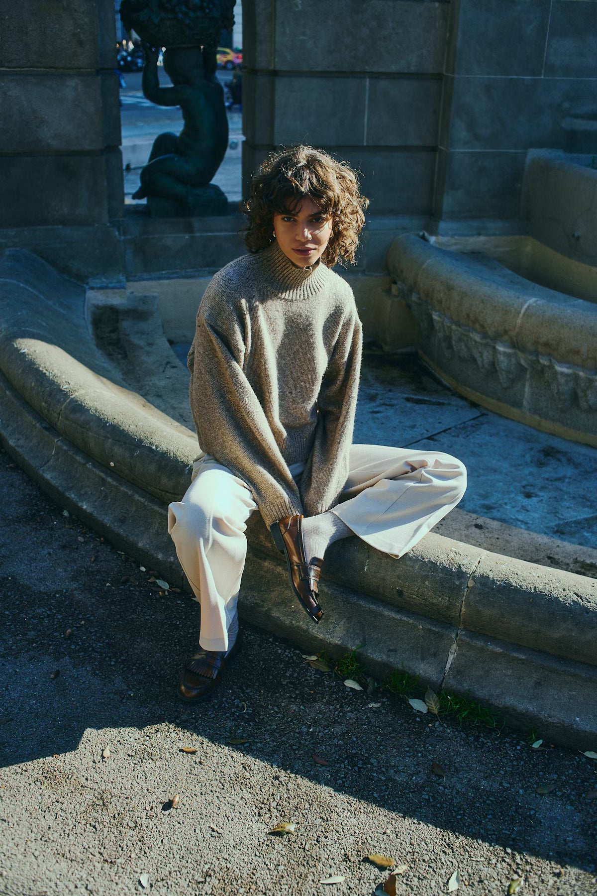 Fransa-AW25-womens-clothing-FRGIGI-Sweater-Moon-Rock-1