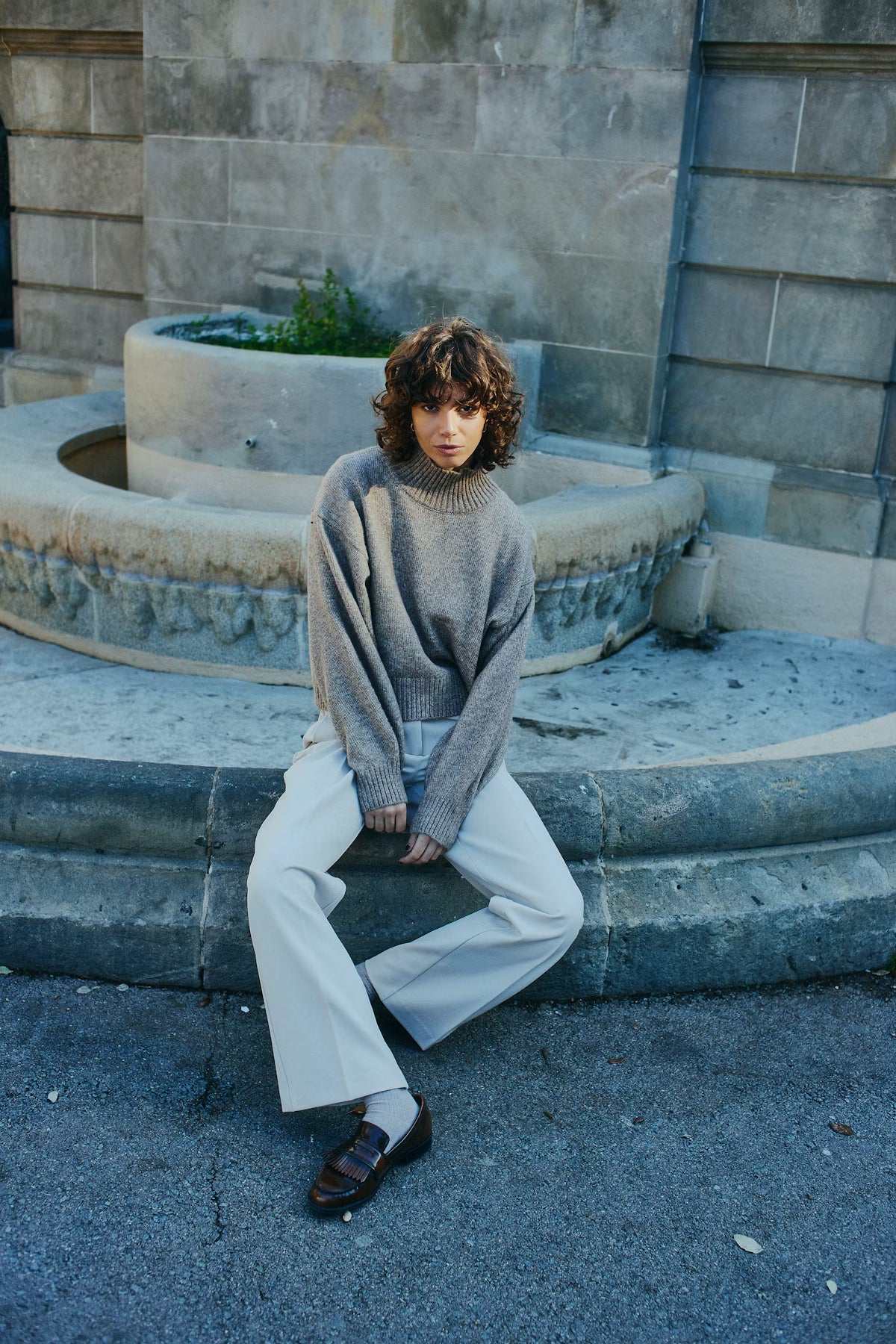 Fransa-AW25-womens-clothing-FRGIGI-Sweater-Moon-Rock-1