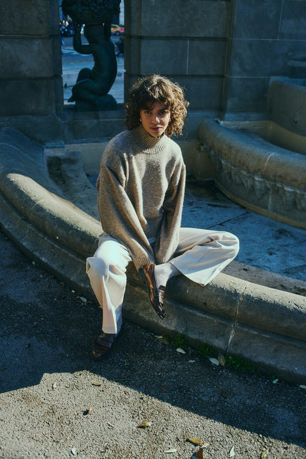 Fransa-AW25-womens-clothing-FRGIGI-Sweater-Moon-Rock-1
