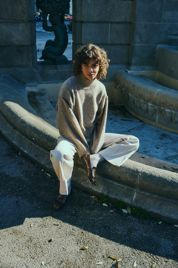 Fransa-AW25-womens-clothing-FRGIGI-Sweater-Moon-Rock-1