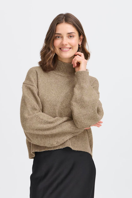 Fransa-AW25-womens-clothing-FRGIGI-Sweater-Moon-Rock-1