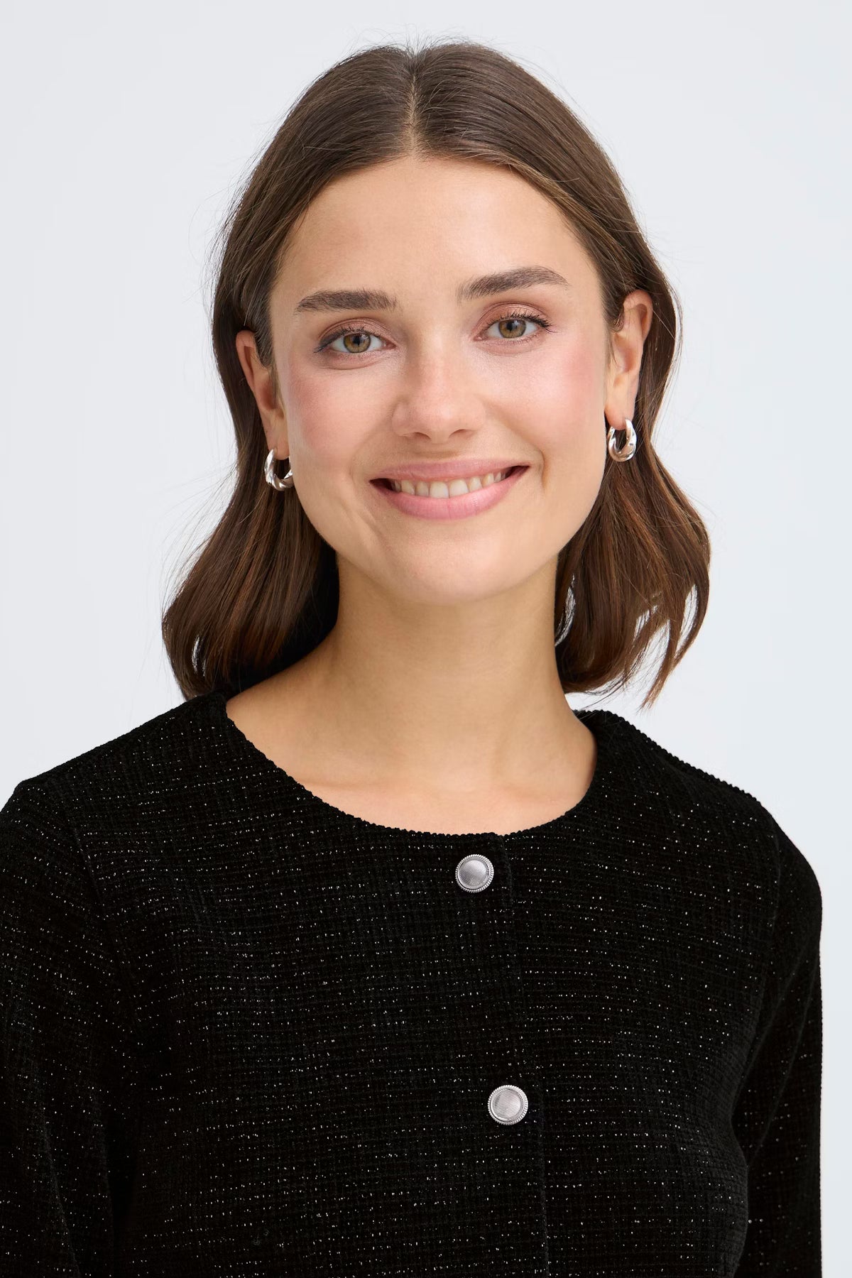 Fransa - Women's FRMalaya Jacket in Meterorite -20617366