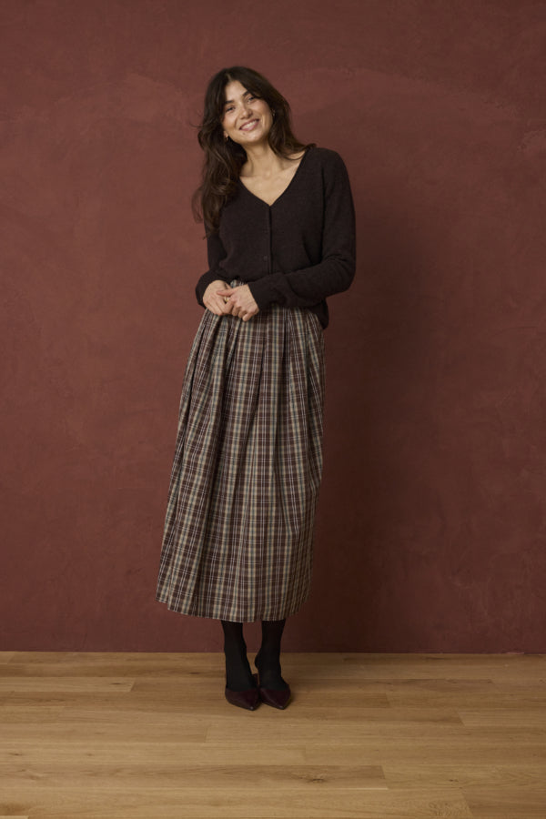 Fransa Women's FRFIA Cardigan - Hot Fudge - 20618398 at Kings Road Fashions, Leighton Buzzard, UK
