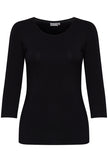 Fransa - Kiksen T-Shirt - Black