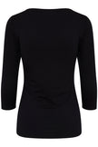 Fransa - Kiksen T-Shirt - Black