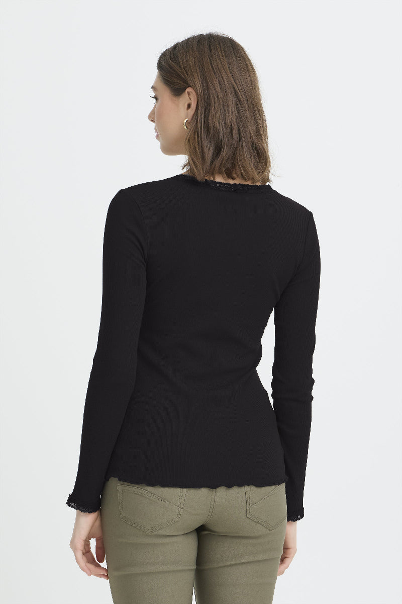 Fransa-Women's-FRHIZAMOND-34-Long-Sleeve-Top-Kings Road Fashions, Leighton Buzzard, UK