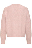 Fransa -Women's- FRSUZETTE -Relaxed Sweater -Antique -Pink -Sweater -2061832920618329 - 