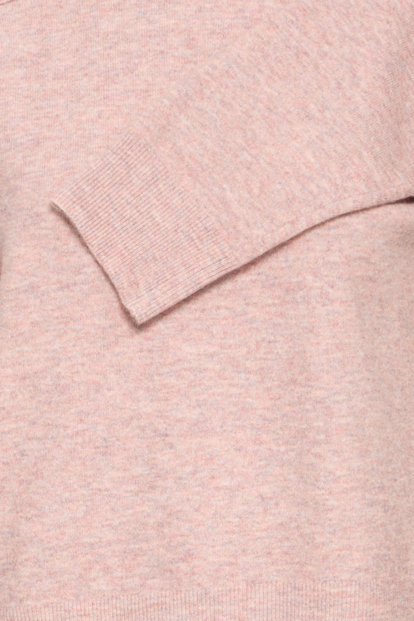 Fransa -Women's- FRSUZETTE -Relaxed Sweater -Antique -Pink -Sweater -2061832920618329 - 