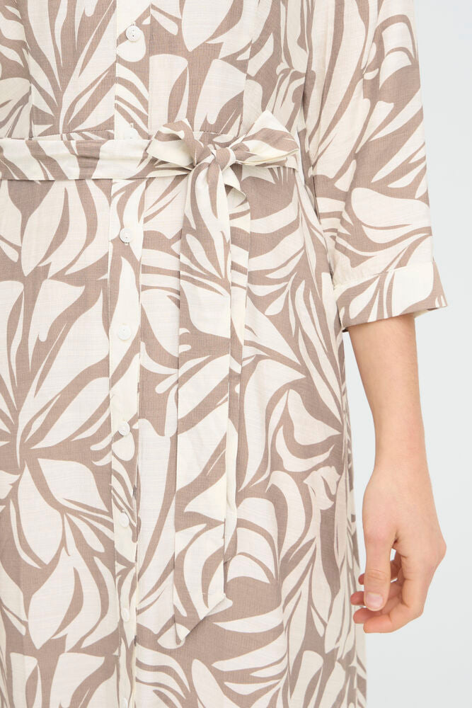 Fransa - Women's FRARIANA Shirt Dress in Floral Rev - 20617634