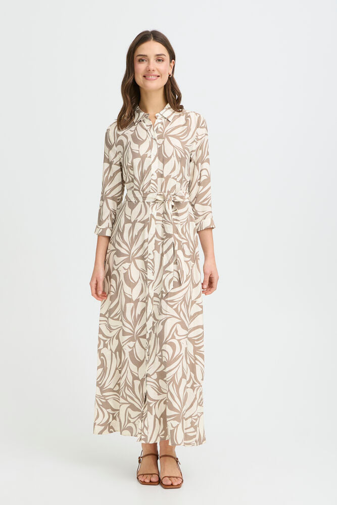 Fransa - Women's FRARIANA Shirt Dress in Floral Rev - 20617634