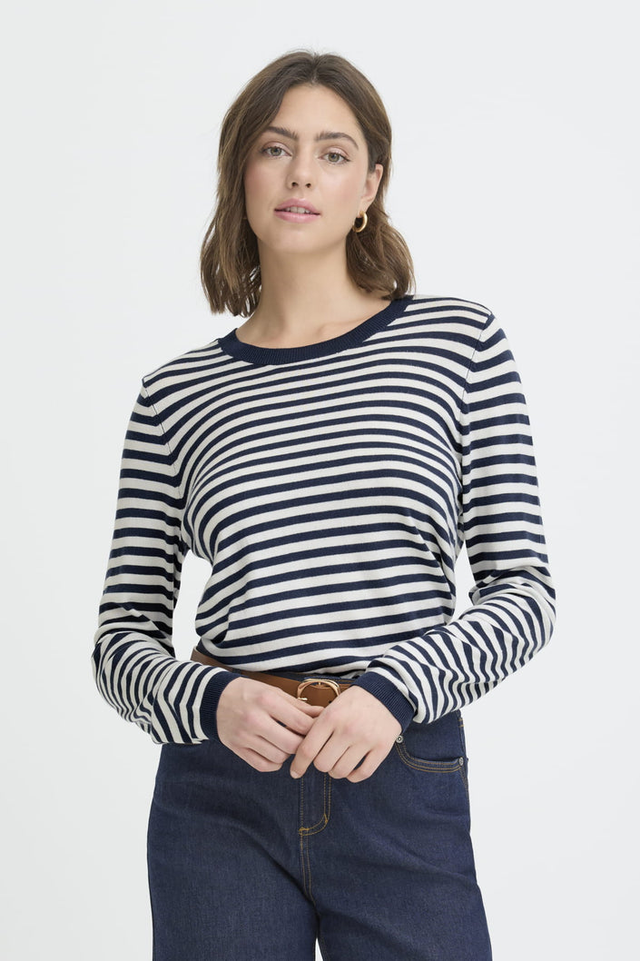 fransa-ss26-womens-pullover-1020617860-navy-blazer