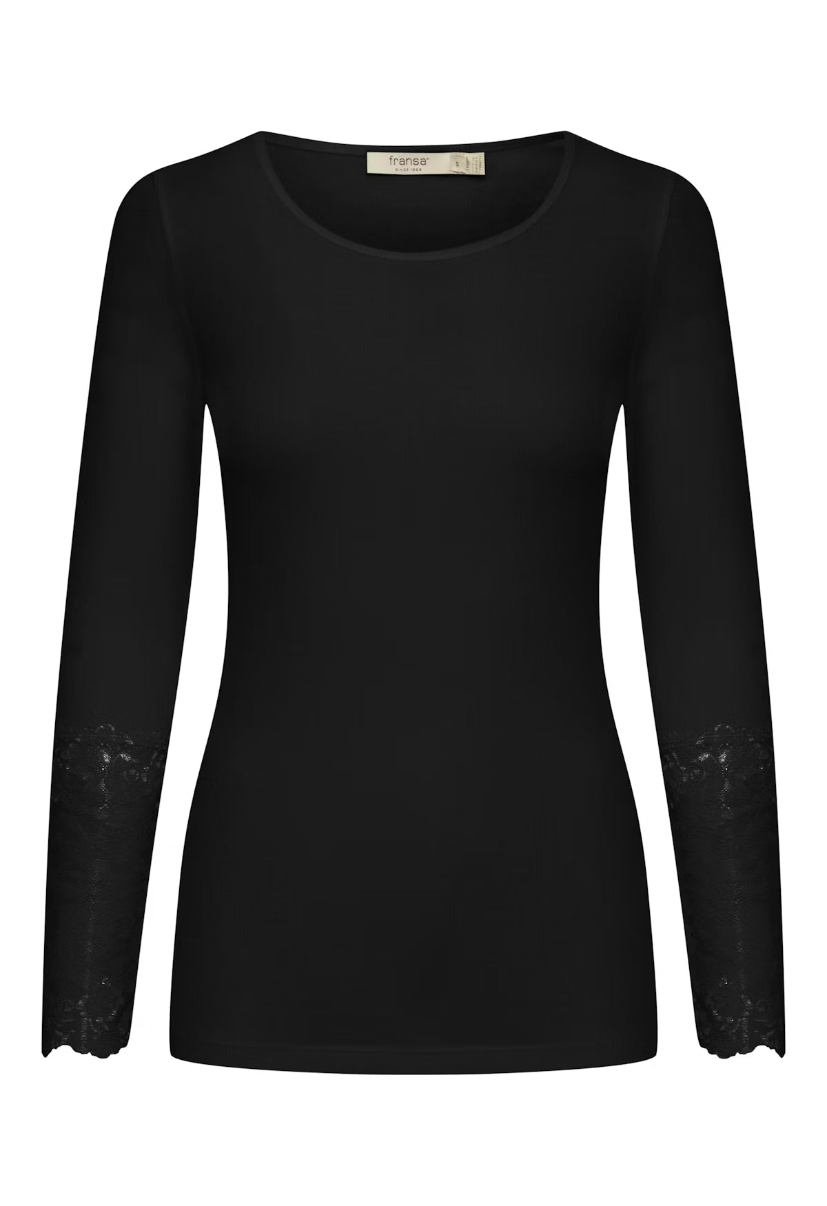 Fransa Womens FRHizamond T-Shirt 20613313 black