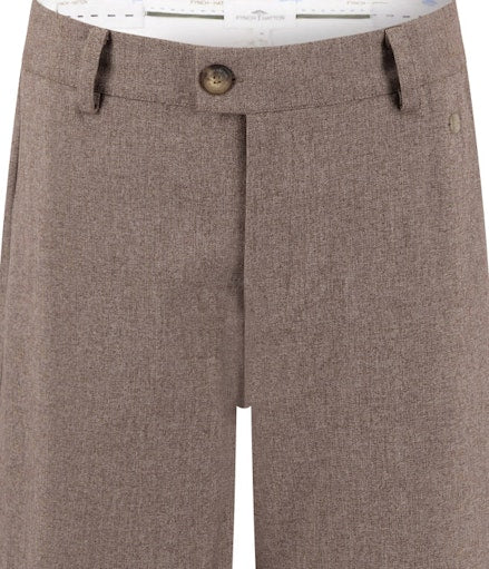 Fynch Hatton Women's Wool Melange Carrot Leg Pant Espresso 26094958