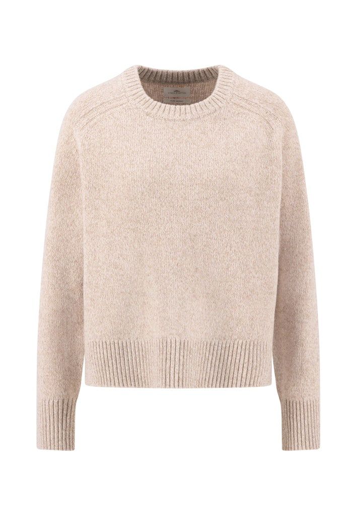 Fynch Hatton Women's Merino Sweater Silky Rose Melange 26097447