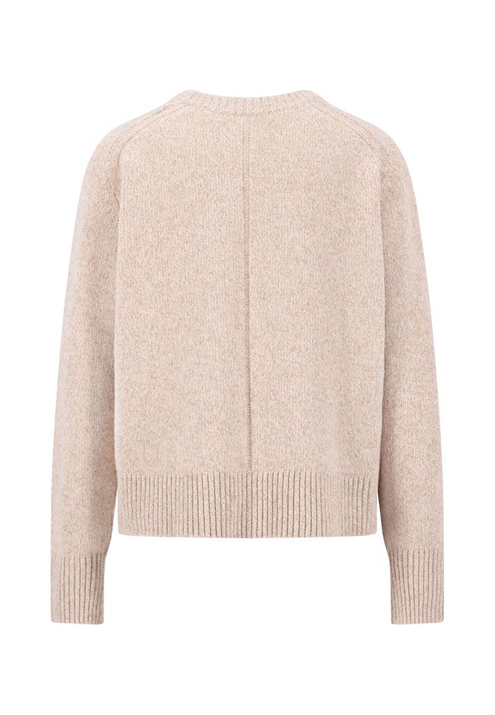 Fynch Hatton Women's Merino Sweater Silky Rose Melange 26097447