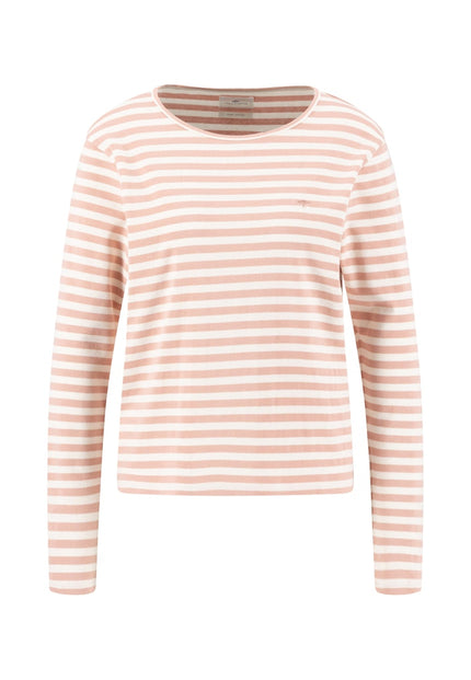 Fynch Hatton Women's Silky Rose Striped Long Sleeve Top 26146235
