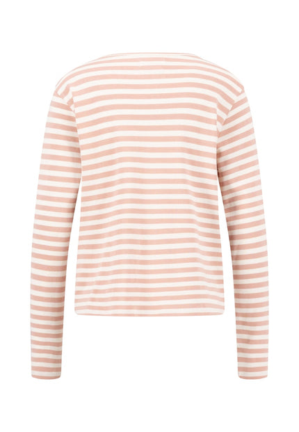 Fynch Hatton Women's Silky Rose Striped Long Sleeve Top 26146235