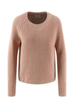 Fynch -Hatton -Women's -Round -Neck -Cotton -Knit -Silky -Rose - 26147101-421