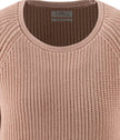 Fynch -Hatton -Women's -Round -Neck -Cotton -Knit -Silky -Rose - 26147101-421