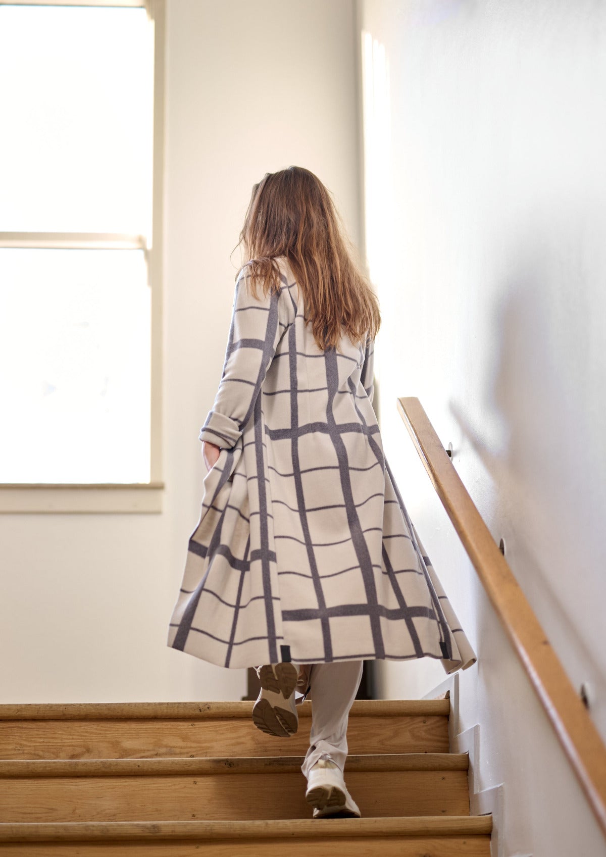 Henriette-Steffensen-AW25-HSCPH-Womens-Fleece-7131P-CARDIGANW-HIGHNECK-CLANPRINTKIT780-Extra3