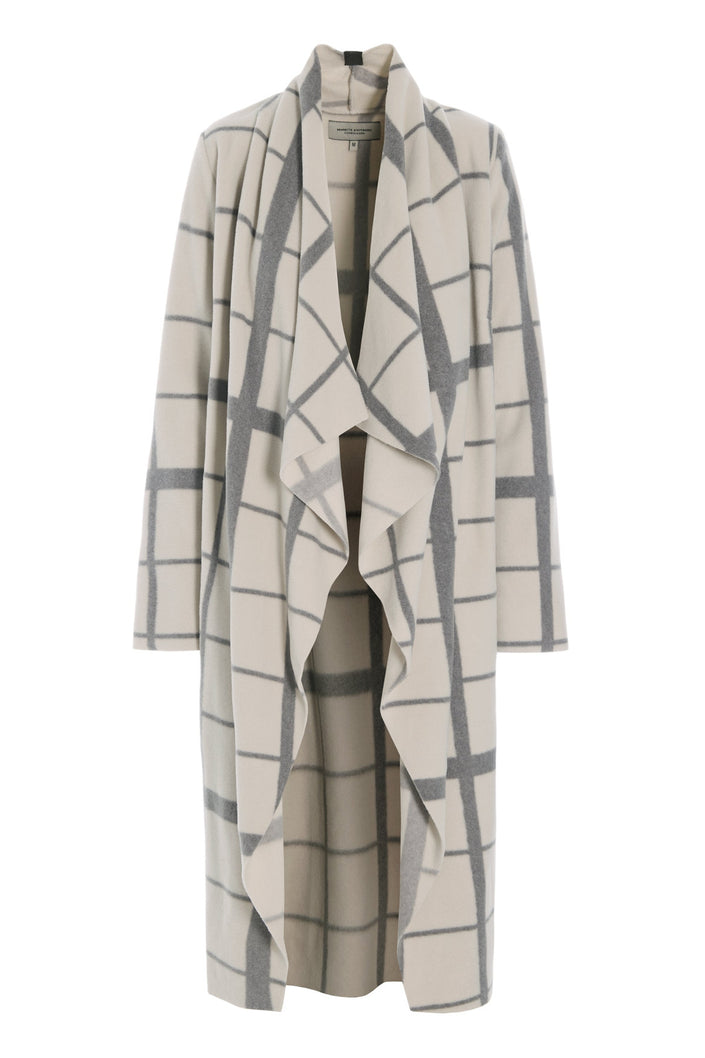 Henriette-Steffensen-AW25-HSCPH-Womens-Fleece-7131P-CARDIGANW-HIGHNECK-CLANPRINTKIT780-Extra3