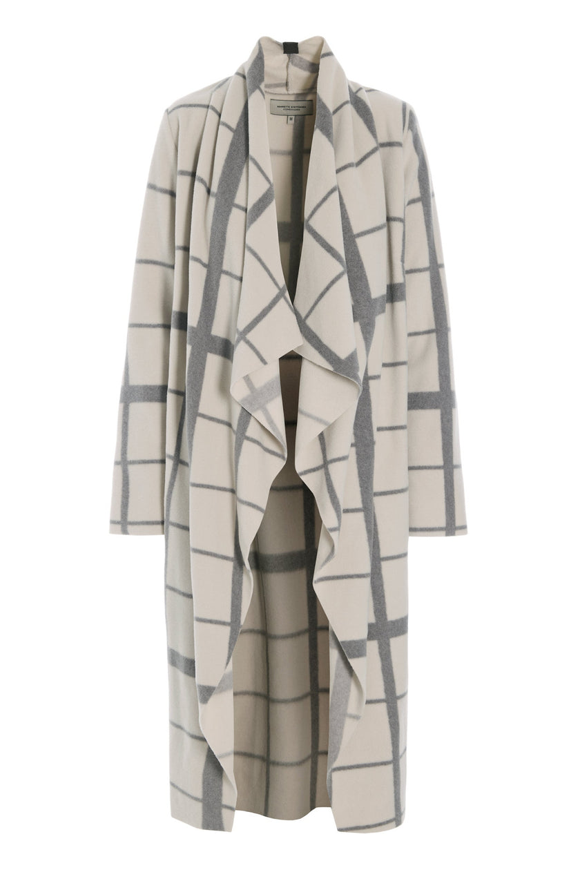 Henriette-Steffensen-AW25-HSCPH-Womens-Fleece-7131P-CARDIGANW-HIGHNECK-CLANPRINTKIT780-Extra3