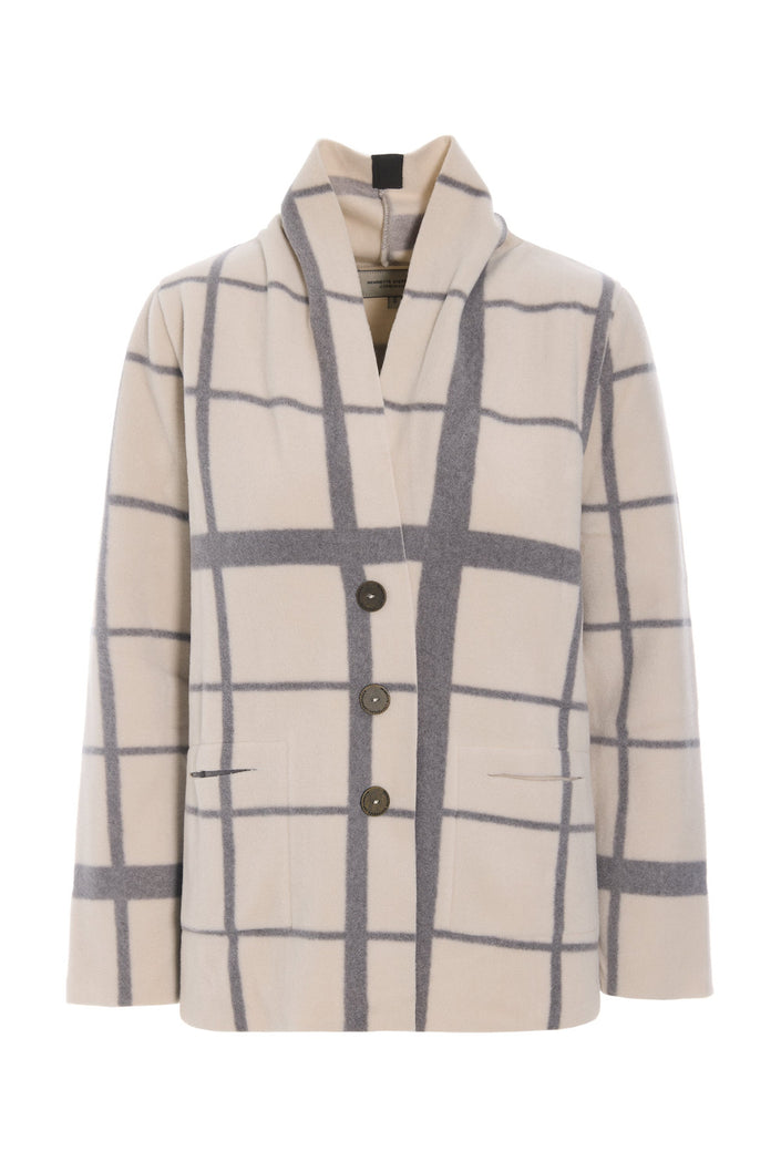 Henriette-Steffensen-AW25-HSCPH-Womens-Fleece-7168P-CARDIGAN-CLANPRINTKIT780-Main