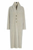 Henriette-Steffensen-HSCPH-Womens-Fleece-Long-Cardigan-Jacket-7162-Sand-SS25-Kings-Road-Fashions