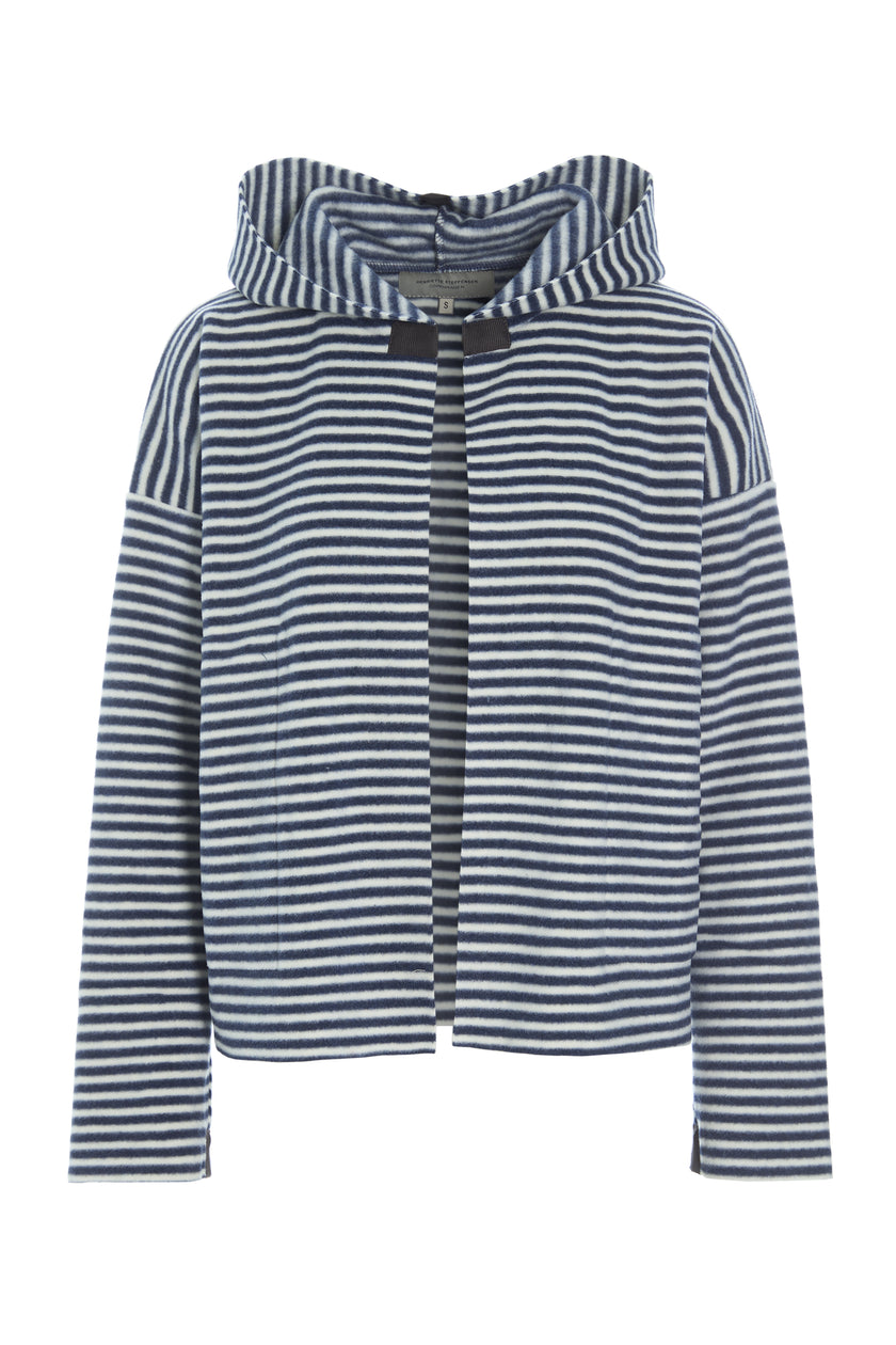 Henriette-Steffensen-Sporty-Cardi-With-Hood-7158 - STRIPES DENIM & KIT 667 - Extra 1