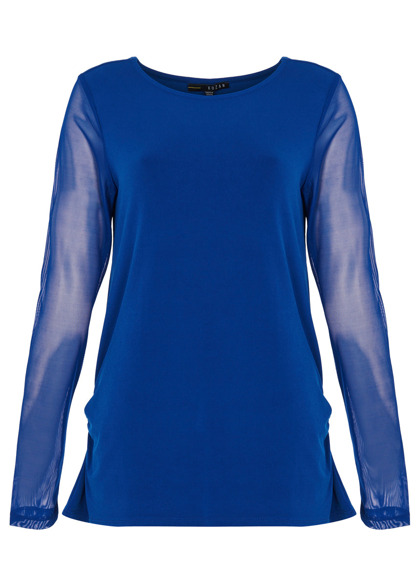 kozan-womens-mia-top-cobalt-aw25-kings-road-fashions