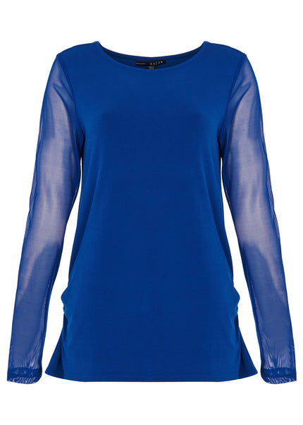 kozan-womens-mia-top-cobalt-aw25-kings-road-fashions
