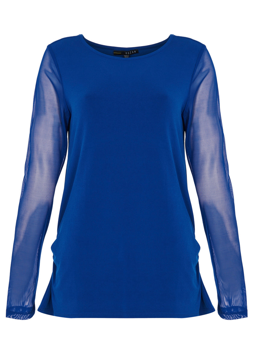 kozan-womens-mia-top-cobalt-aw25-kings-road-fashions