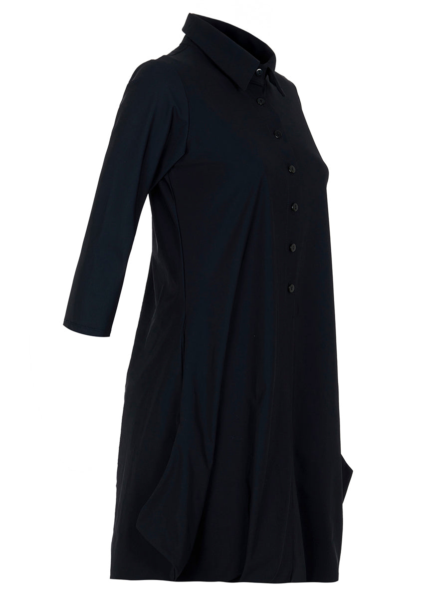 kozan-womens-vince-dress-coal-aw25-kings-road-fashions