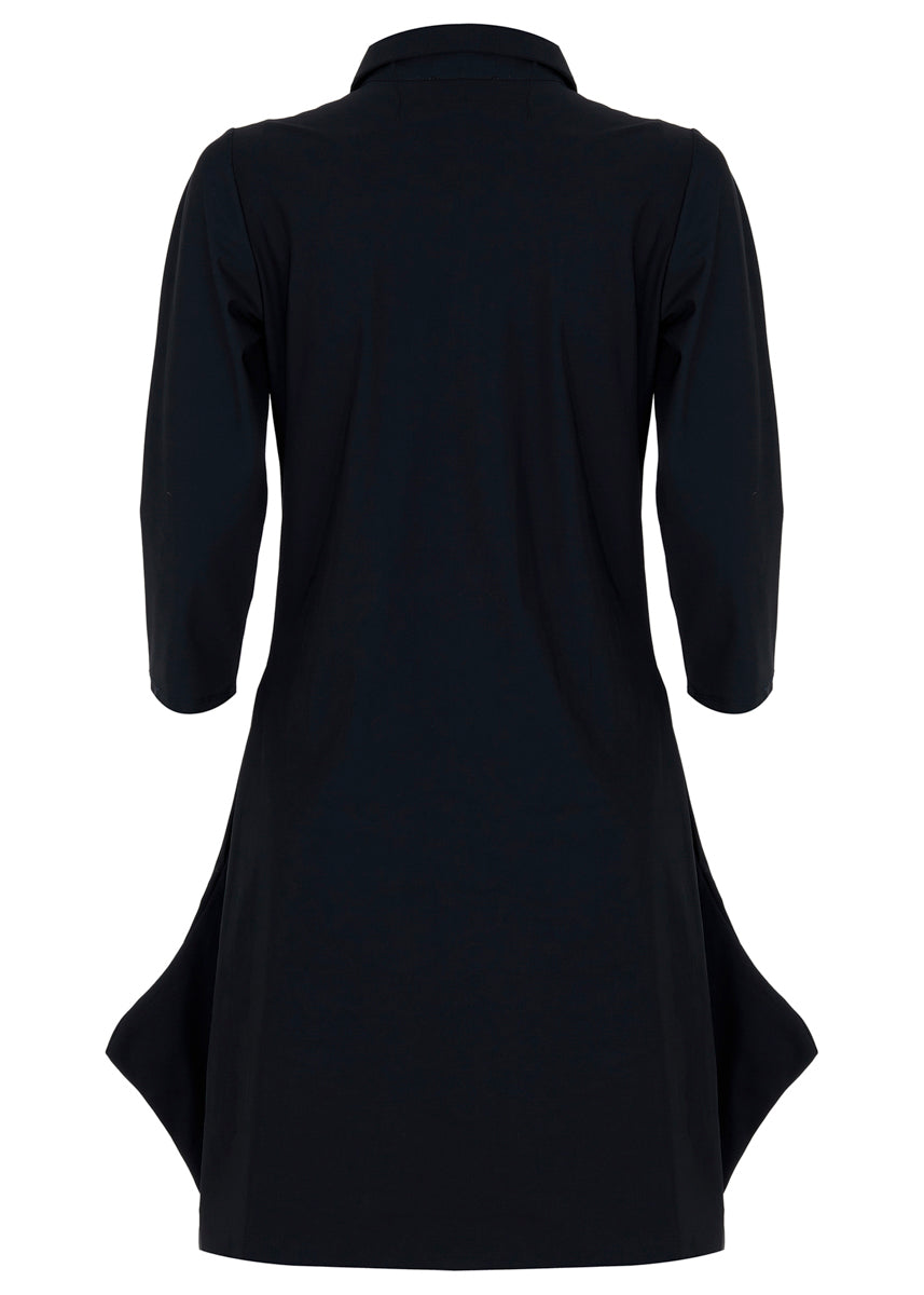 kozan-womens-vince-dress-coal-aw25-kings-road-fashions