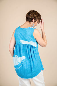 Kings-Road-Fashions-Rundholz-Malibu-Print-Tank-Top-Womens-style-3640803