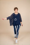 Kings-Road-Fashions-Rundholz-Women-s-T-shirtin-Navy-3340511